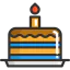 Birthday cake ícono 64x64