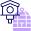 Bird house icon 64x64