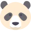 Panda bear icon 64x64