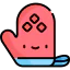 Kitchen glove icon 64x64