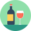 Wine bottle icon 64x64