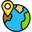 Planet earth icon 64x64