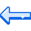 Left arrow アイコン 64x64
