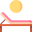 Sunbed icon 64x64