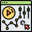 Motion graphics icon 64x64