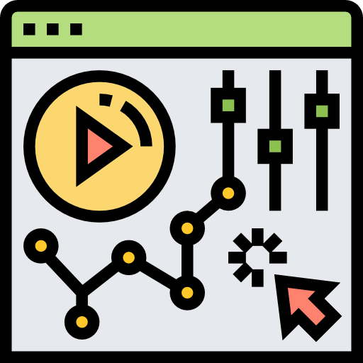 Motion graphics icon