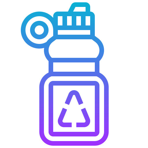 Reusable bottle icon