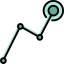 Line graph 图标 64x64