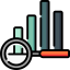 Bar chart icon 64x64