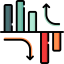 Bar chart icon 64x64