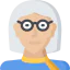 Old woman icon 64x64