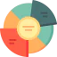 Pie chart icon 64x64