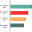 Bar chart icon 64x64