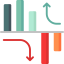 Bar chart icon 64x64