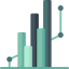 Bar chart icon 64x64