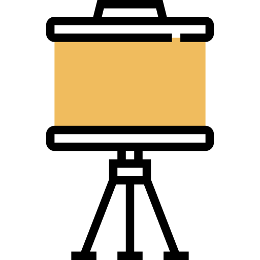 Projection screen icon