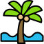 Palm tree 图标 64x64