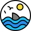 Shark icon 64x64