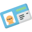 Id card icon 64x64