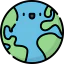 Earth globe アイコン 64x64