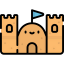 Sand castle アイコン 64x64