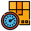 Delivery weighing icon 64x64