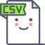 Csv ícone 64x64