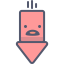 Down arrow ícone 64x64