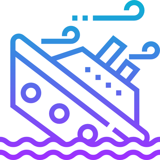 Sinking icon