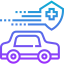 Car insurance icon 64x64