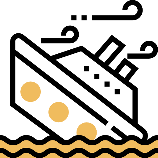 Sinking icon