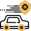 Car insurance icon 64x64