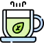 Organic tea icon 64x64