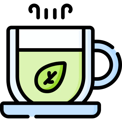 Organic tea icon