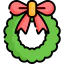 Christmas wreath biểu tượng 64x64