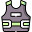 Bulletproof vest ícono 64x64