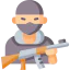 Terrorist icon 64x64