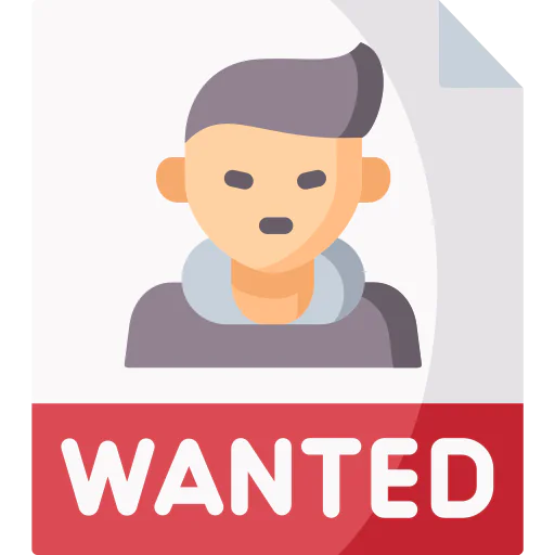 Wanted icône