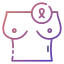 Breast cancer icon 64x64