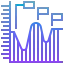 Progress chart icon 64x64