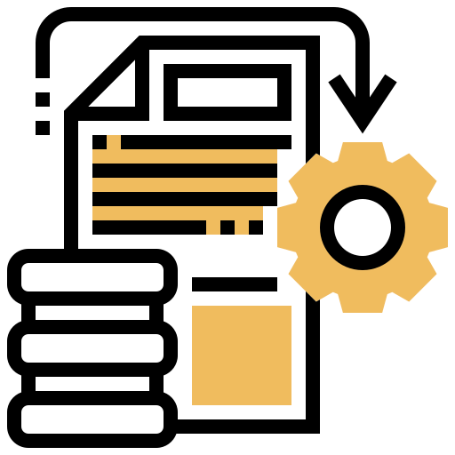Data processing Ikona