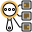 Data classification icon 64x64