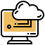 Cloud computing icon 64x64