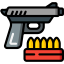 Пистолет иконка 64x64