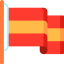 Spanish flag icon 64x64