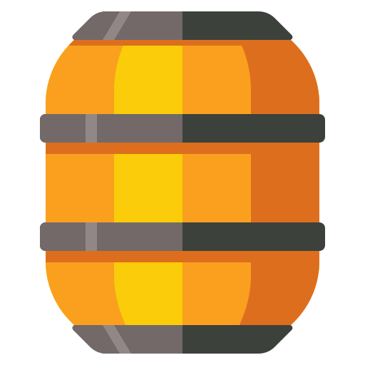 Wine barrel icon