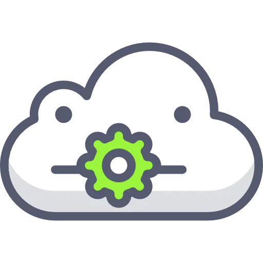 Cloud computing icon