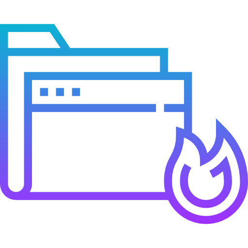 Infected folder icon