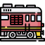 Passenger train icon 64x64