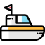 Boat toy icon 64x64